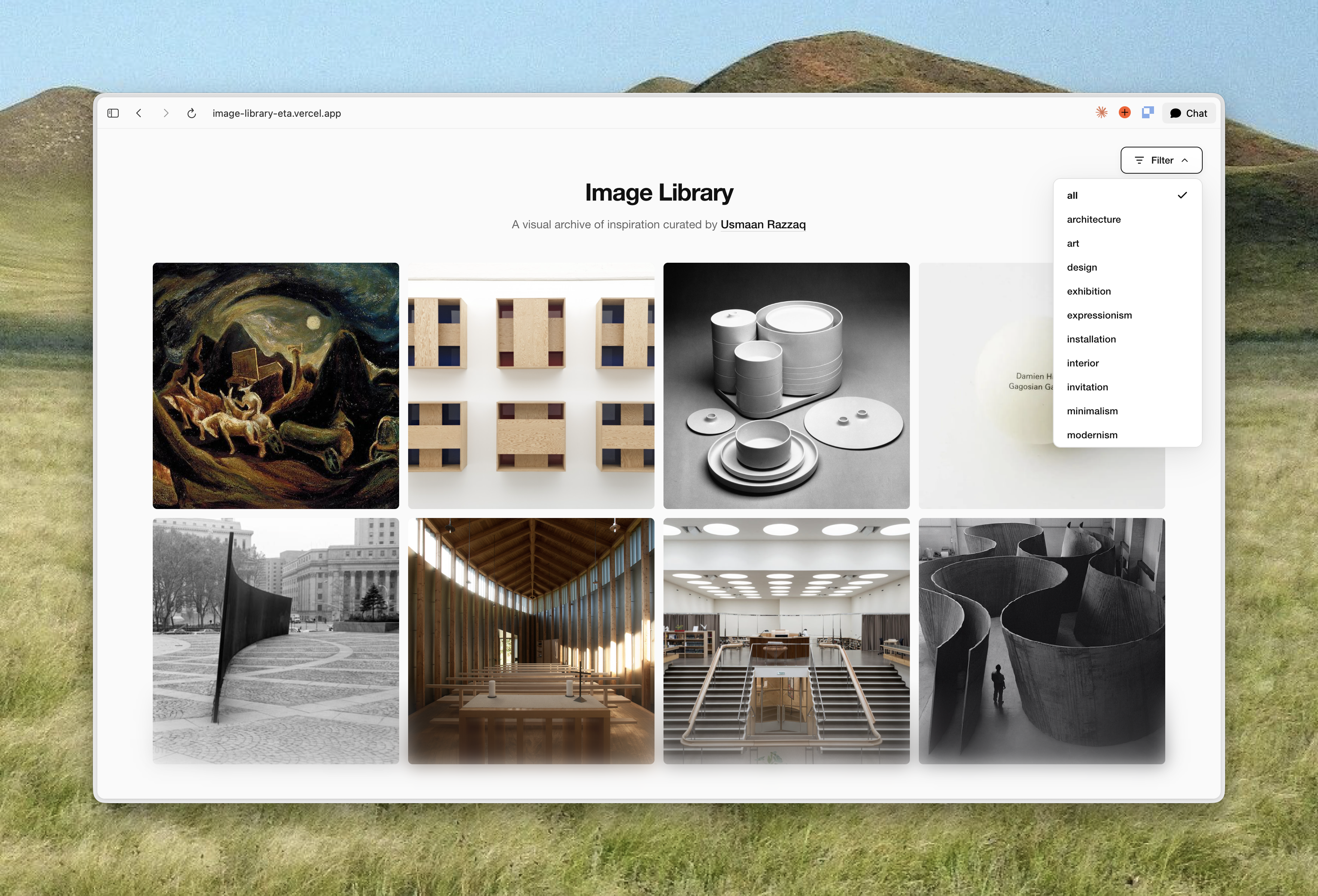 Image Library Filter