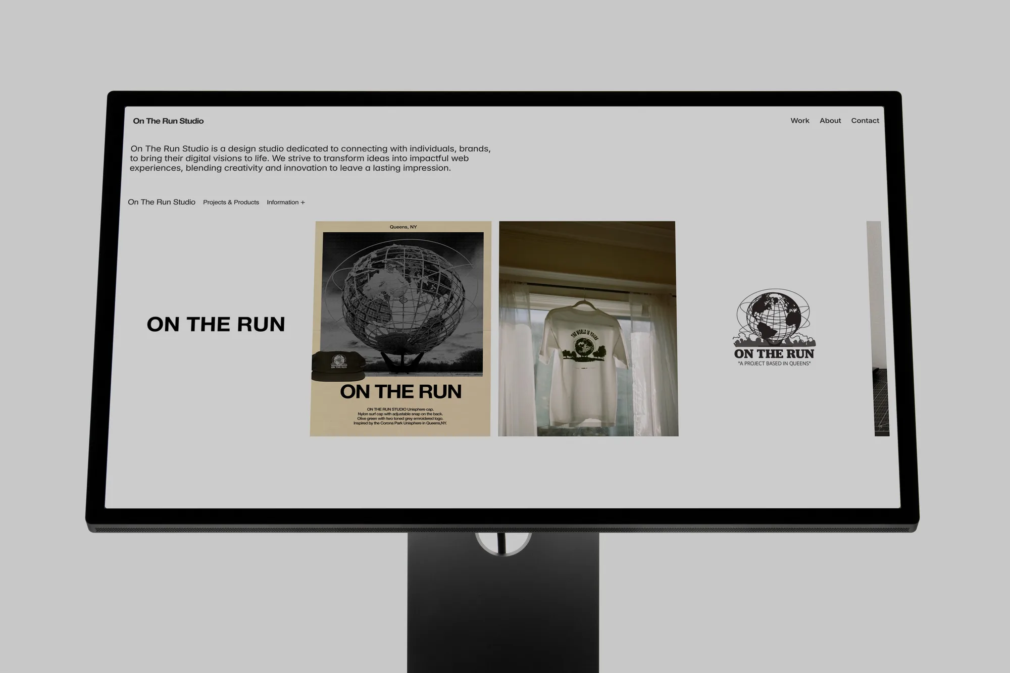 On The Run Studio Mobile Display